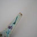 粉彩四季花文豆皿・蓮華セット