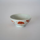 赤絵福寿三多文茶杯 ①