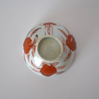 赤絵福寿三多文茶杯 ③