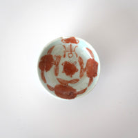 赤絵福寿三多文豆皿 ③