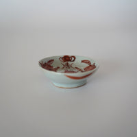 赤絵福寿三多文豆皿 ④