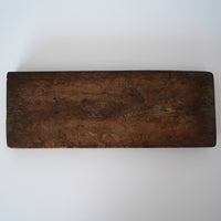 木彫三連双喜文月餅型大