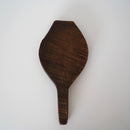 木彫円型双喜文月餅型大