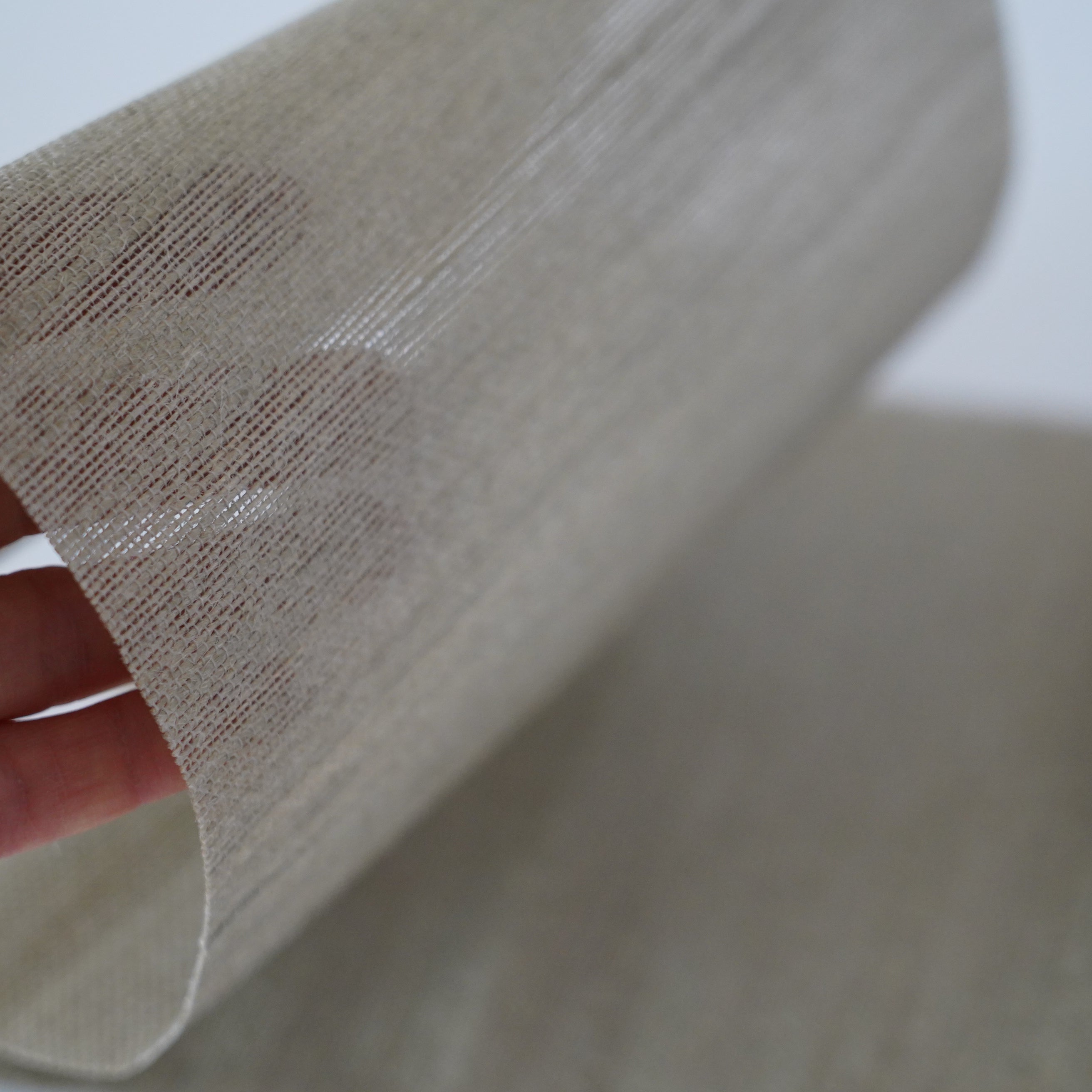 茶席布 ② 利休白茶色