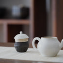 陶製七宝文蓋置 ②