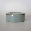 天青貫入七宝文茶船