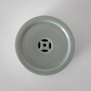 天青貫入七宝文茶船