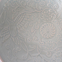 仿古印花鳳凰文壺承 ①淡