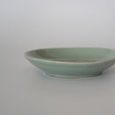 豆青青花款壺承 ①