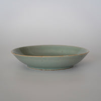 豆青青花款壺承 ③