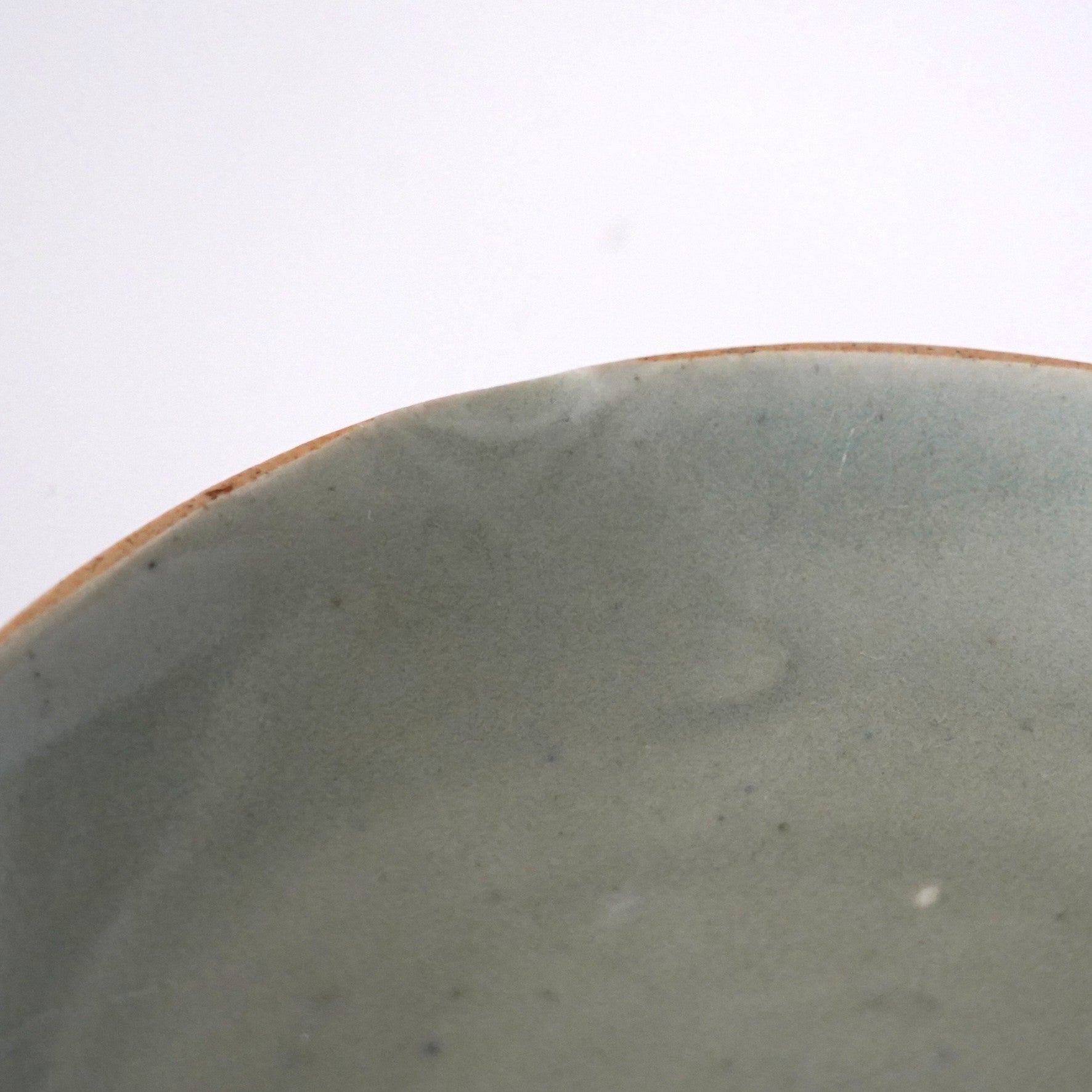 豆青青花款壺承 ④