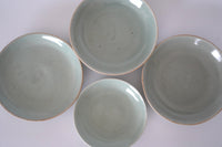 豆青青花款壺承 ④