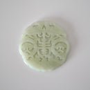 石製寿蝙蝠蝶文蓋置