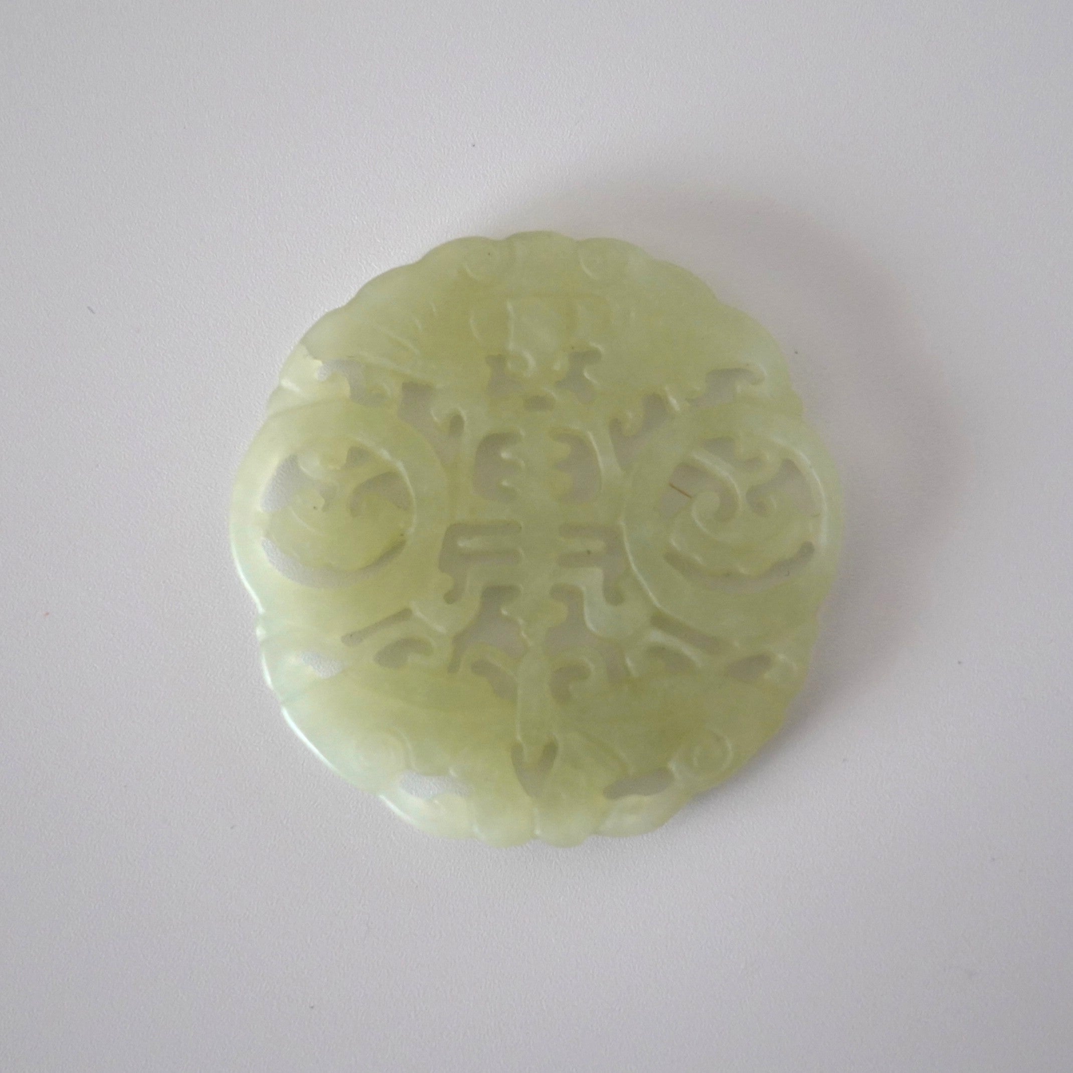 石製寿蝙蝠蝶文蓋置