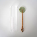 石製寿蝙蝠蝶文蓋置