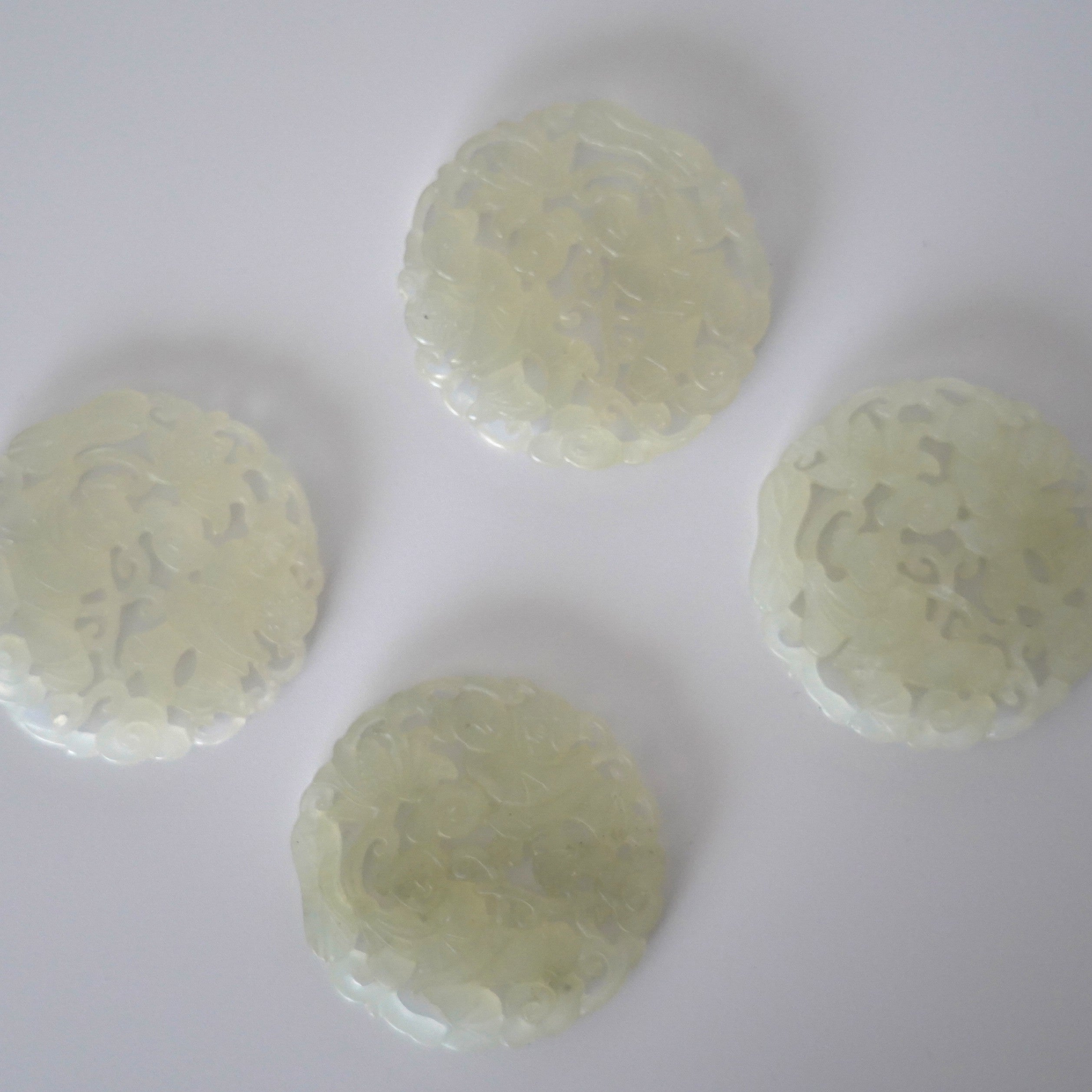 石製童子文蓋置