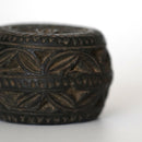 陶製七宝文蓋置 ③