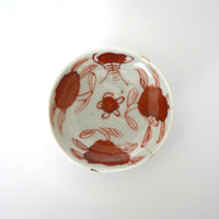 赤絵福寿三多文豆皿 ⑤