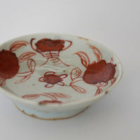 赤絵福寿三多文豆皿 ⑤