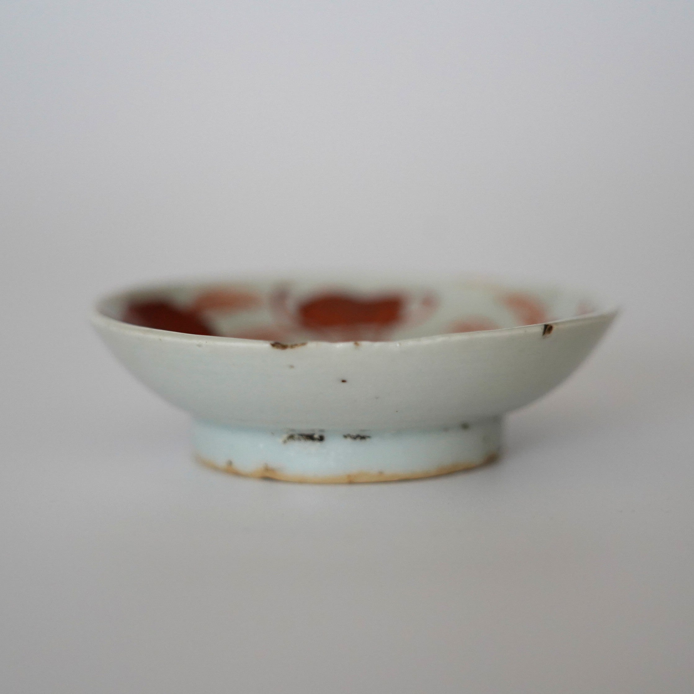 赤絵福寿三多文豆皿 ⑤