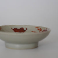 赤絵福寿三多文豆皿 ⑥