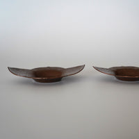 銅製花弁茶托3枚セット