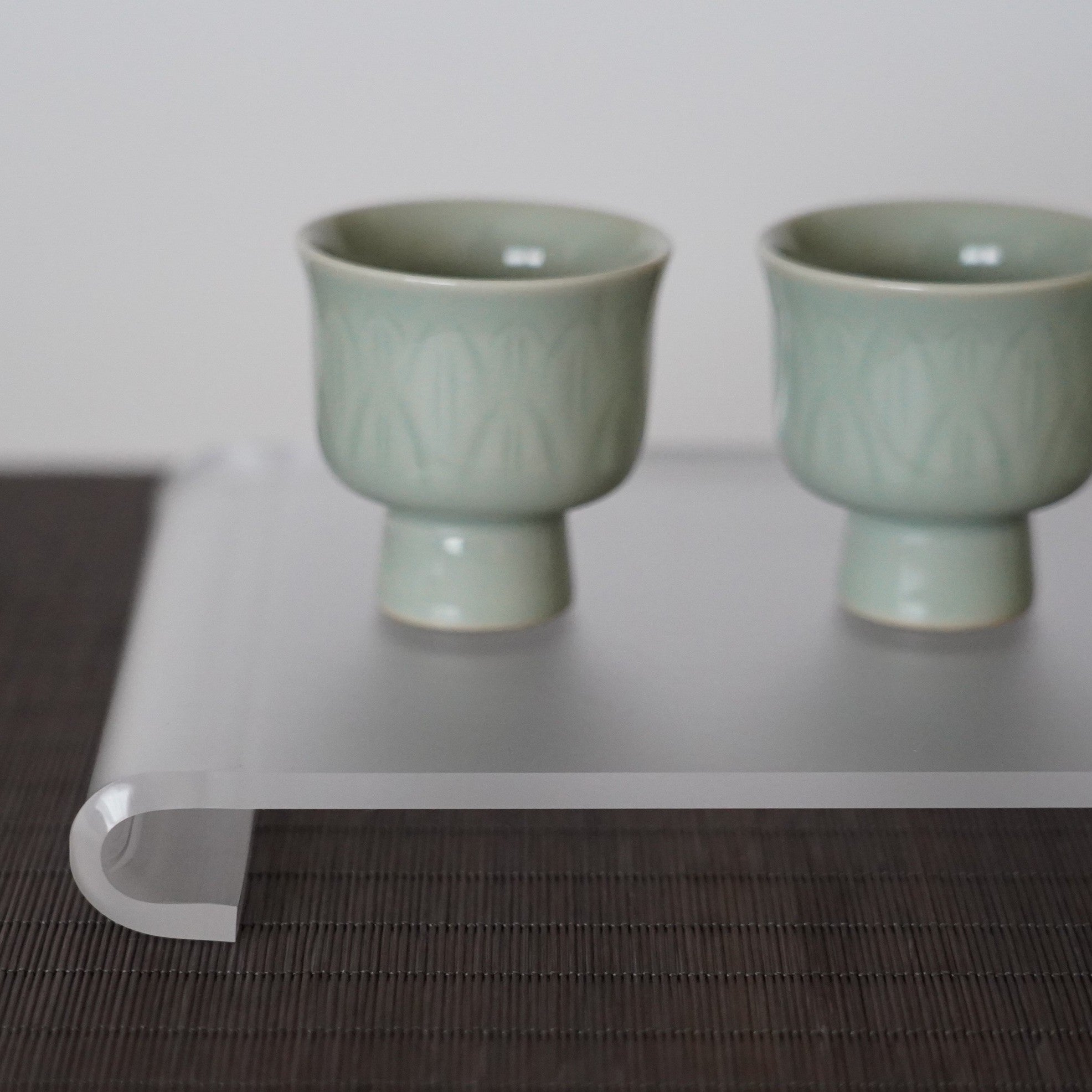 アクリル製壺承・曇り