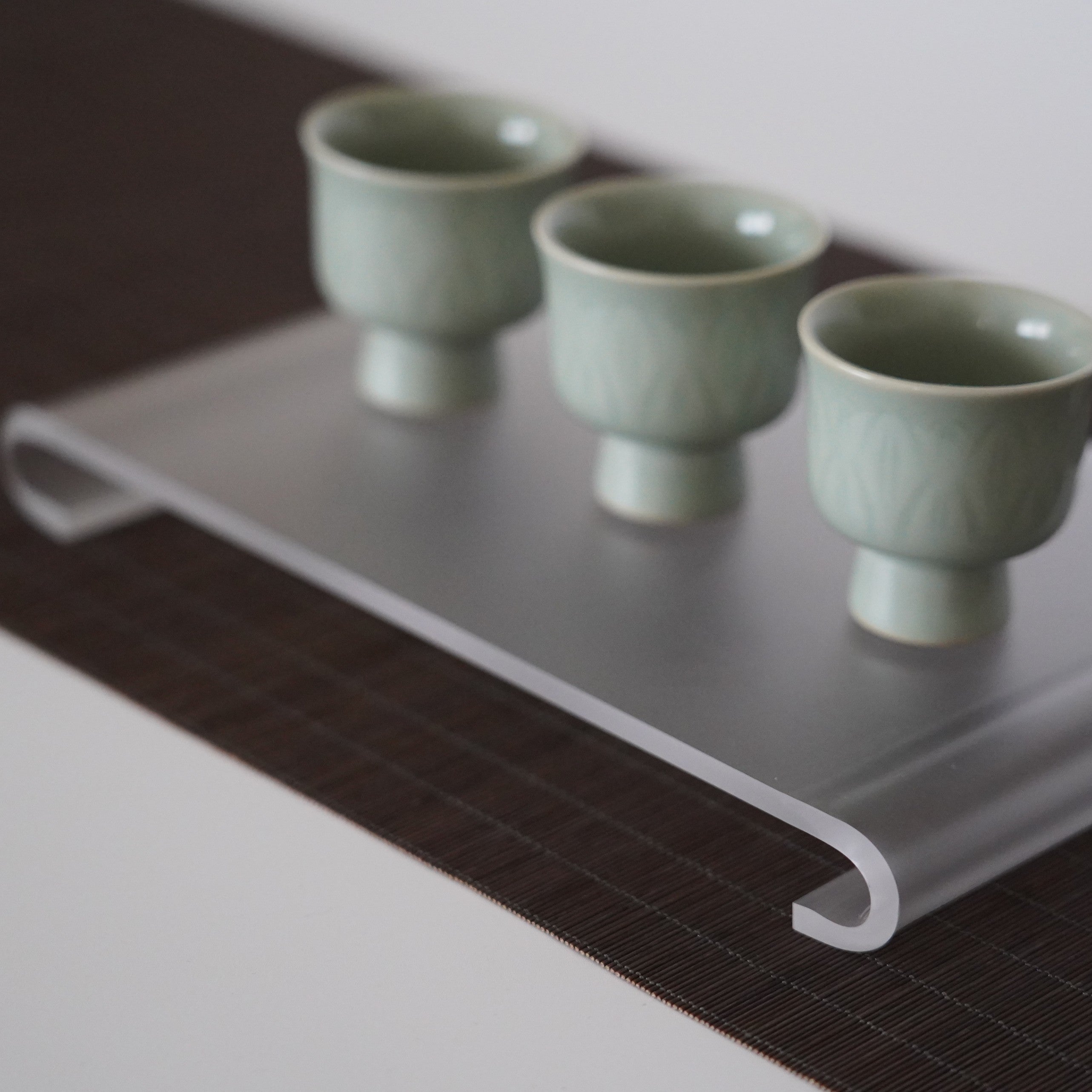 アクリル製壺承・曇り