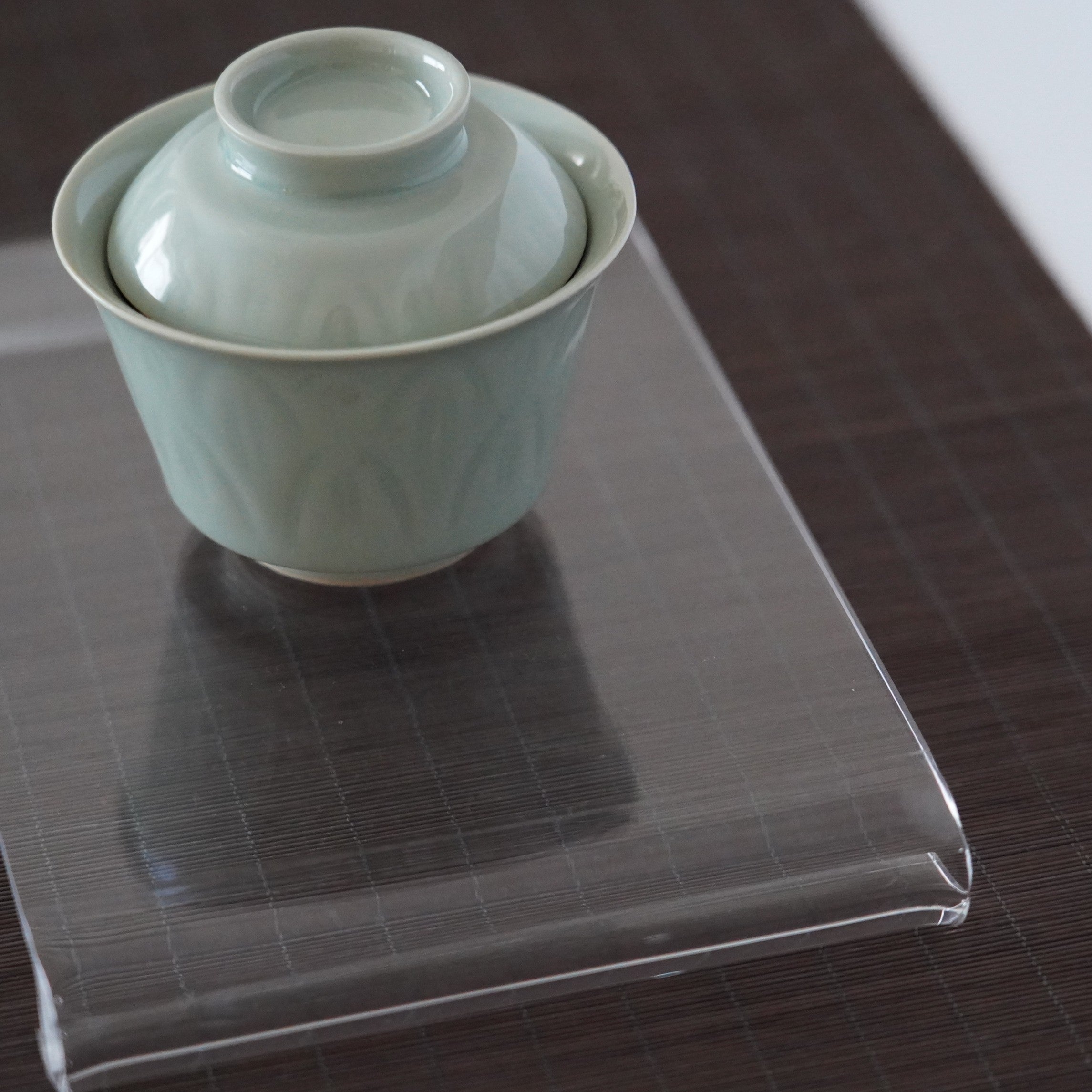 アクリル製壺承・透明