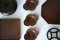 銅製七宝文壺承