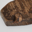 木彫蝙蝠文月餅型