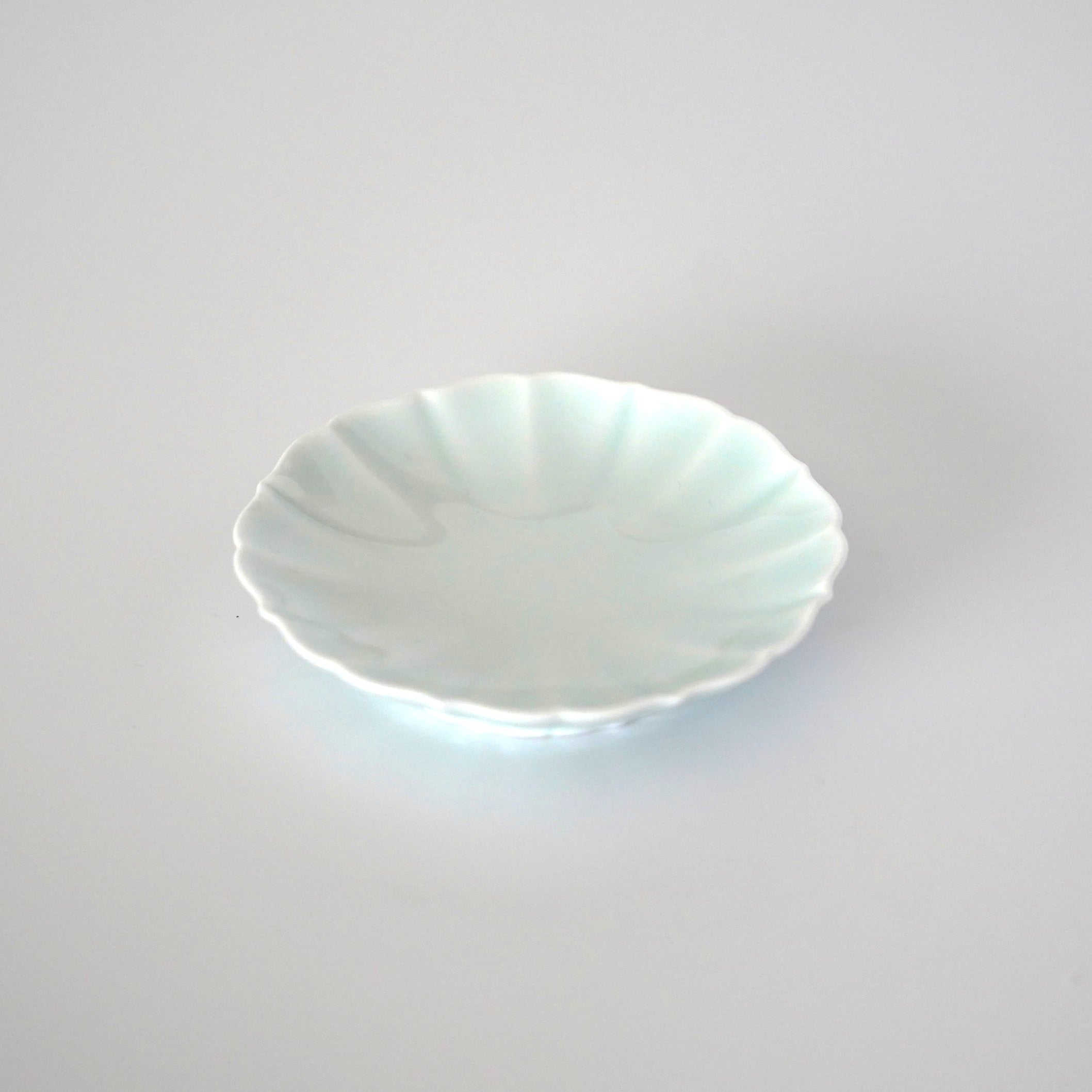 影青茶托・蓋置