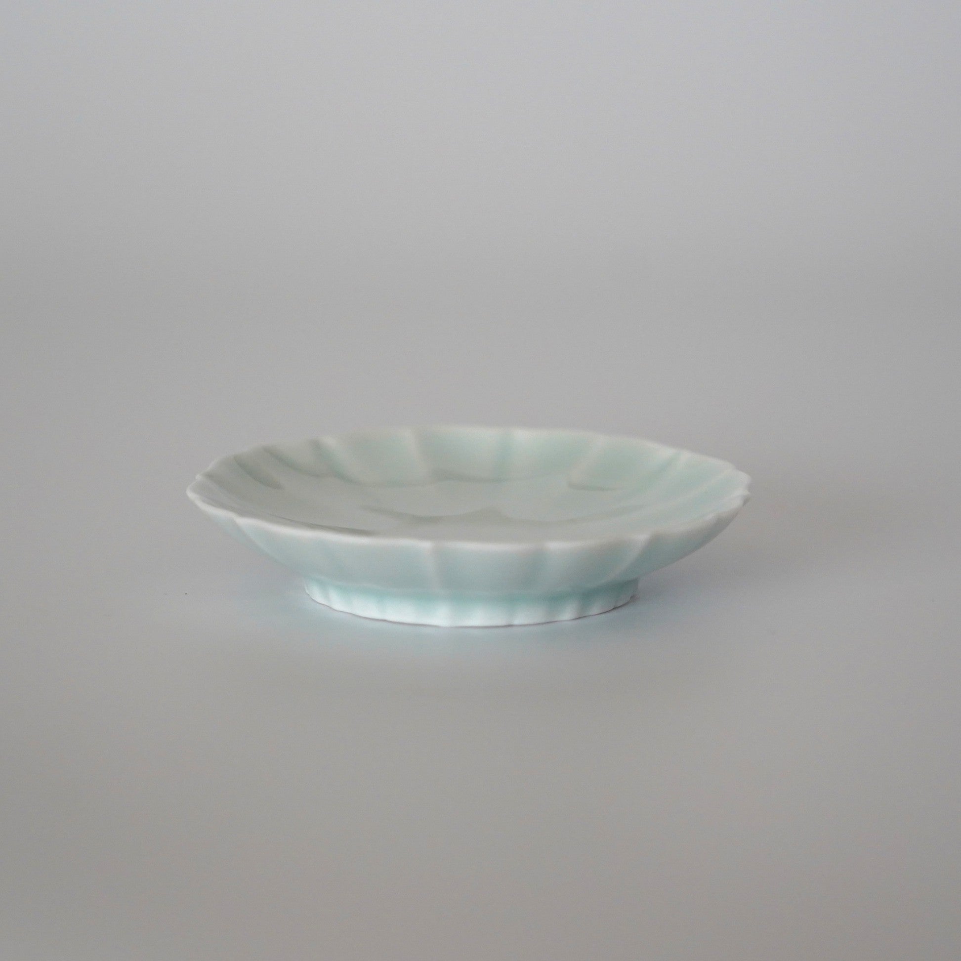 影青茶托・蓋置