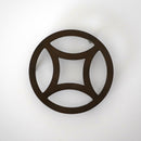 銅製七宝文壺承