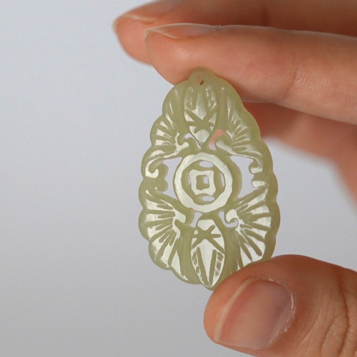 石製福在眼前茶枕