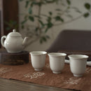 綿製柿渋染万福文敷布大