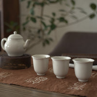 綿製柿渋染万福文敷布大