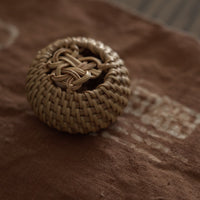 籐製中国結蓋置