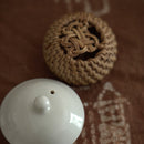 籐製中国結蓋置