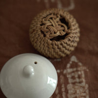 籐製中国結蓋置