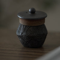 陶製七宝文蓋置 ②