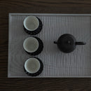 銅製輪花茶托3個セット