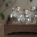 木製正方盆大　クルミ