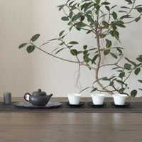 銅製輪花茶托3個セット