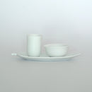 【蚤の市】白磁聞香杯品茗杯茶托3セット