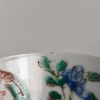 粉彩双喜花文蓋碗⑥