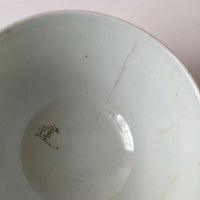 粉彩花鳥文蓋碗②