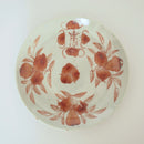 赤絵福寿三多文皿中②