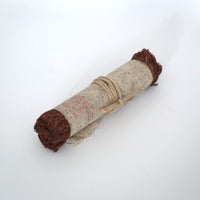 綿製柿渋染敷布大