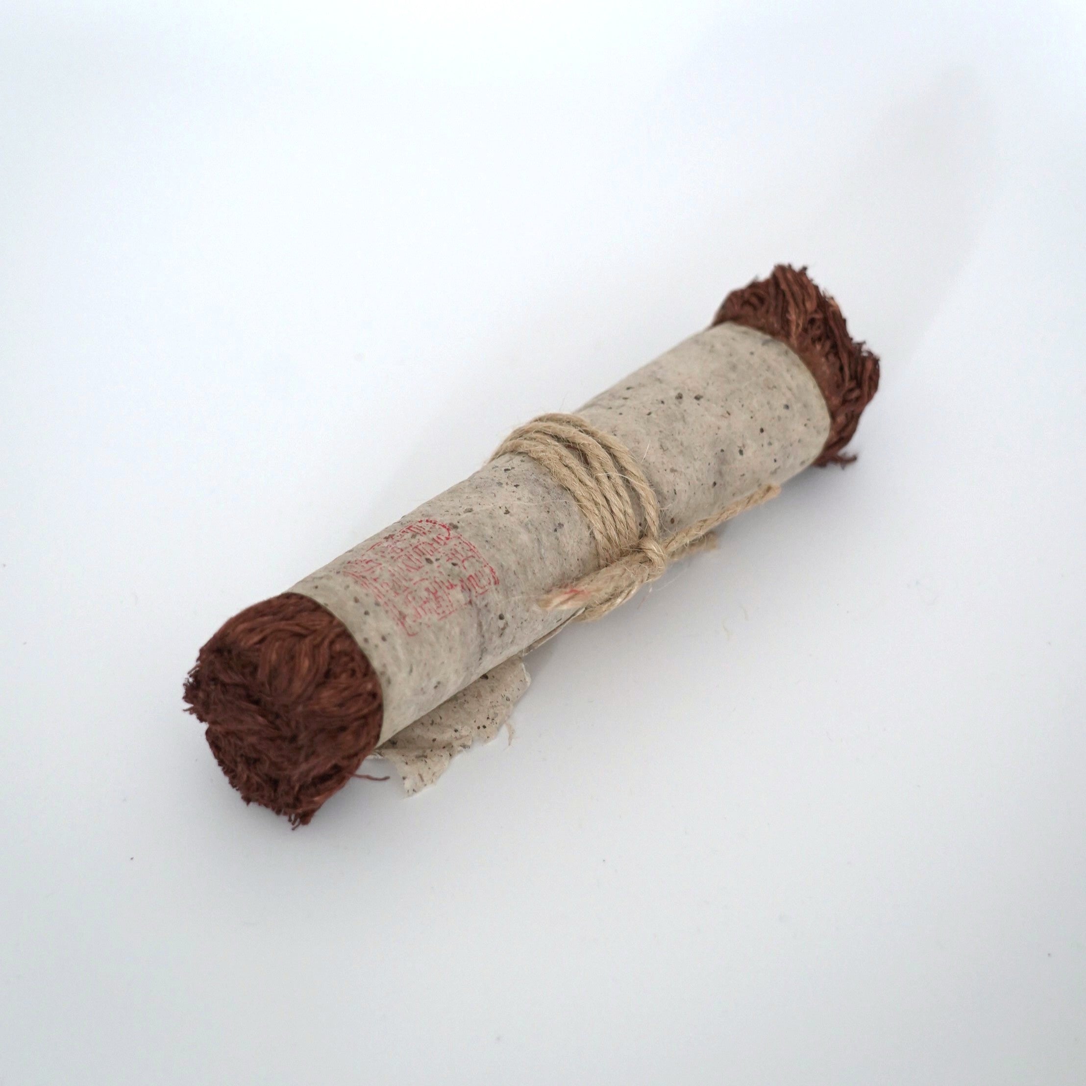 綿製柿渋染敷布大